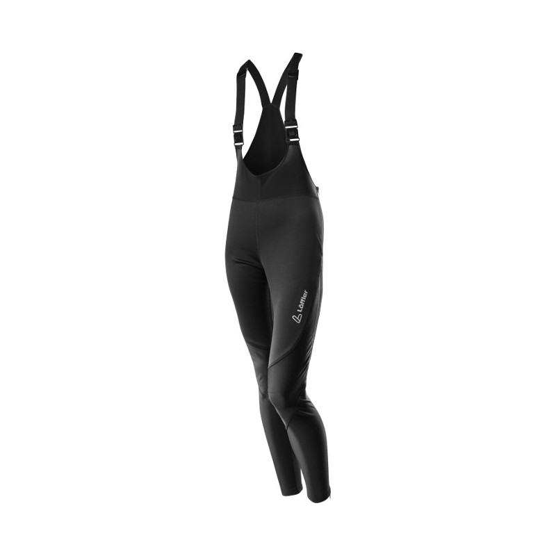 Kvinner bukser Löffler Warm-up Tights WS Softshell Warm Svart Kvinner bukser Löffler Warm-up Tights WS Softshell Warm Svart